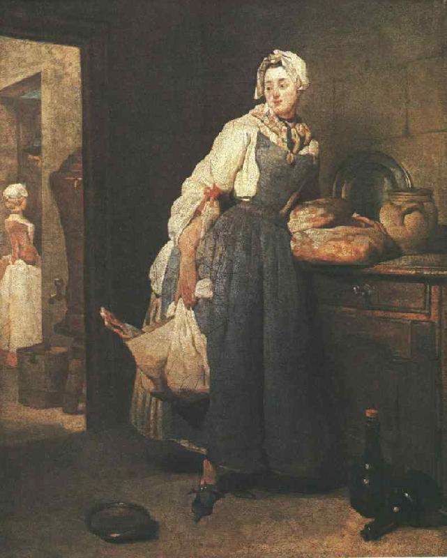 jean-Baptiste-Simeon Chardin Return from the Market Germany oil painting art